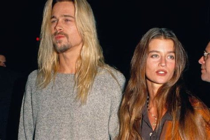 Brad Pitt With Jitka Pohlodek