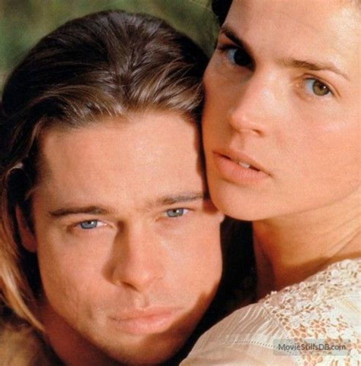 Brad Pitt With Julia Ormond