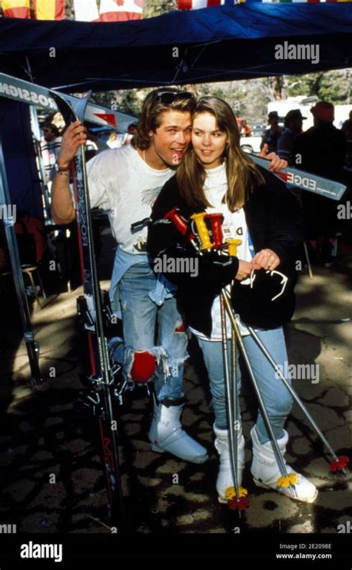 Brad Pitt With Shalane McCall