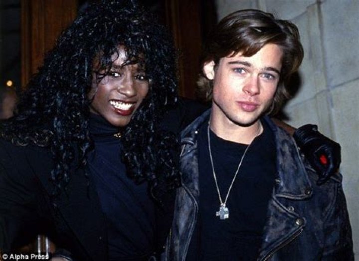 Brad Pitt With Sinitta