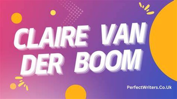 Claire van der Boom Net Worth