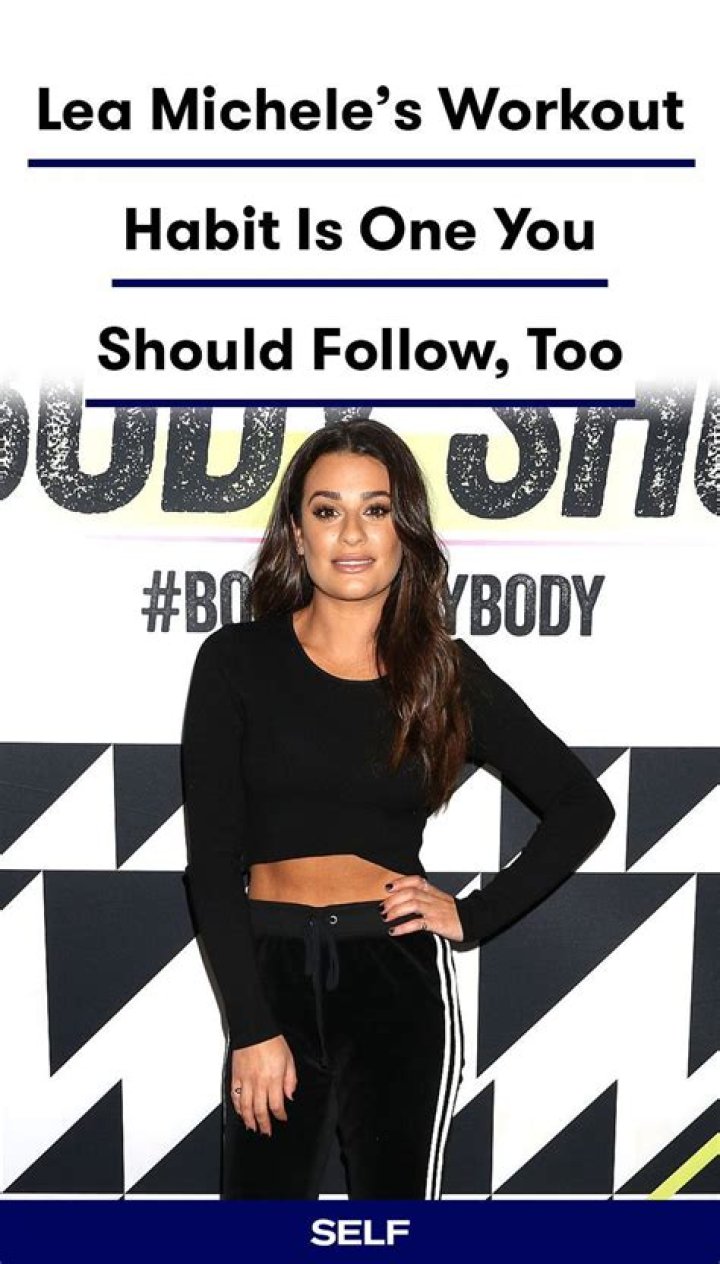 Lea Michele Workout Routine